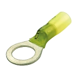 Fultyme rv 590-5016 термоусаживаемый кольцевой наконечник 9.52 mm 3 Единицы Зеленый Yellow 12-10GA