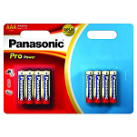 Panasonic LR03PPG_8BP LR03 ProPower AAA 6+2 Единицы Золотистый Black