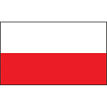 Флаг Польши гостевой Lalizas 11057 30 x 45 см