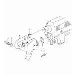 Vetus STM4560 VH4.65 Колено впрыска выхлопных газов  Grey