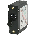Blue sea systems 7224-BSS однополюсный выключатель-автомат с рычагом A Series 40A Black