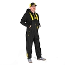 Купить Black cat BO500005 брюки с бретелями Waterproof  Black / Yellow 2XL 7ft.ru в интернет магазине Семь Футов