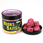 Pro elite baits C8433911 Hook Powder Dip Банан И Клубника 200ml Пеллеты Красный 14 / 20 mm 