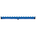 Colmic AP00023AA фиксированный винт насест Top Kit 15 Секции Black / Blue 100 cm