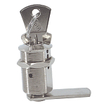 Cortellezzi primo 5050002 Цилиндровый замок из хромированной латуни Серебристый Silver 25 mm 