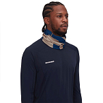 Mammut 1191-05817-50597-1 Шарф-хомут Logo Голубой  Deep Ice / Savannah