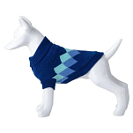 Freedog 20143004 Blue Rhombus Джерси для собак Голубой Blue 30 cm