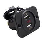 Battery doctor 240-20602 Вольтметр USB-порта Черный Black