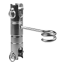 Купить Вертлюг с защитой штага Ronstan RF1247 2600кг для стаксель-фала из нержавеющей стали AISI316 7ft.ru в интернет магазине Семь Футов