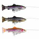 Savage gear 61977 4D Line Thru Pulse Tail Trout Slow Sink 160 Mm 51g Многоцветный Brown Trout