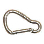Kong italy 606784 Асимметричный карабин  Silver 12 x 120 mm 