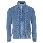 Sea ranch BI-7-120-4009-XXL Свитер на молнии Luke Голубой Sky Wash 2XL
