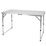 Aktive 63088 Складной кемпинговый стол с регулируемой высотой  Grey 120x60x54/60/70 cm