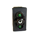 Купить Pros 10418200 Button On-Off Черный  Green (12V) Single Pole  7ft.ru в интернет магазине Семь Футов