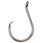 Mikado HCTR02-10/0 Cat Territory Beader Крючки С Одним Глазком Серебристый Black Nickel 10/0 