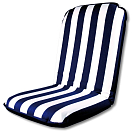 Купить Сидение сине-белое самонесущей конструкции Comfort Seat Classic 100 x 49 x 8 см, Osculati 24.801.01 7ft.ru в интернет магазине Семь Футов
