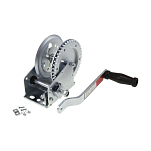 Трейлерная лебедка ручная Kent Bridge WT7510Z односкоростная 4:01 нагрузка 455кг из оцинкованной стали