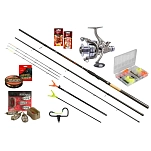 Carp expert 12048-920 Комбо для ловли карпа Starfish Method Feeder Black 3.60 m