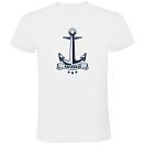 Купить Kruskis CA65500101C053 Футболка с коротким рукавом Anchor Белая White S 7ft.ru в интернет магазине Семь Футов