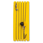 Black cat 4336115 Single Hook Rig With Rattle Желтый  XL 