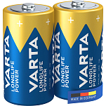 Varta 38432 Longlife Power Baby C LR14 Аккумуляторы Голубой Blue