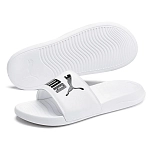 Puma 372279-02-260 Шлёпанцы Popcat 20 Puma White / Puma Black 32x20x10 EU 43