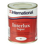 Эмаль быстросохнущая глянцевая белая International Interlux Super 750 мл