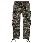 Brandit 1016-10-3XL Брюки Pure Slim Зеленый  Woodland 3XL