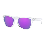 Oakley OO9013-H755 Frogskins Prizm Солнцезащитные Очки Polished Clear Prizm Violet Iridium/CAT3