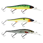 Westin P185-550-143 Jerkbite Medium Runner Suspending Пескарь 110 mm 15g Real Perch