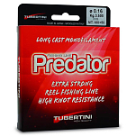 Tubertini 23618 Predator Garnet 150 M линия Красный Red 0.180 mm 
