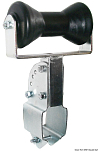 Large central roller w. adjust. bracket 70 x 70 mm 02.031.00