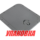 Люк смотровой 306х356 мм, серый (упаковка из 5 шт.) Nuova Rade 45164_pkg_5