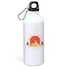 Купить Kruskis MD4049S101C165 Find The Trully Бутылка для воды 800ml Белая White 7ft.ru в интернет магазине Семь Футов