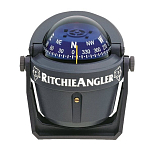 Компас магнитный Ritchie Navigation Angler RA-91 12В 70мм серый/синий на кронштейне
