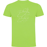 Kruskis CA65500228K033 Футболка с коротким рукавом Tuna Зеленый Light Green M