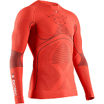 X-BIONIC EA-WT06W19M-O021-L Базовый слой с длинным рукавом Energy Accumulator 4.0 Оранжевый Sunset Orange / Anthracite L