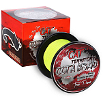 Mikado Z39Y-050 Cat Territory Octa Плетеная леска 300 м Желтый Yellow 0.500 mm 