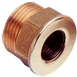 Goldenship GS30192 Латунь 1´´ M 3/4´´ F Переходная втулка Золотистый Brass