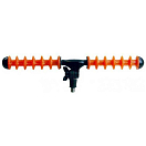 Купить Kolpo 0901016 12 Разделы Упор для удилища  Orange / Black 7ft.ru в интернет магазине Семь Футов