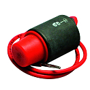 Купить Indemar 5410884 24V Электромагнитный клапан с красным кабелем Black 7ft.ru в интернет магазине Семь Футов