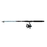 Mitchell 1623113 Комбо вращения Catch Pro II Te-Spin Серебристый Blue 1.80 m