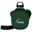 Купить Laken 127FV Алюминиевая столовая 1L С неопреновым чехлом и плечевым ремнем Зеленый Green 7ft.ru в интернет магазине Семь Футов