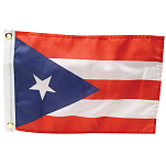 Seachoice 50-78281 Puerto Rico Флаг Красный  Blue / Red / White 30.5 x 45.7 cm