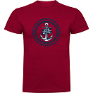 Купить Kruskis CA655003116C061 Футболка с коротким рукавом Old Sailor Красный Dark Red L 7ft.ru в интернет магазине Семь Футов