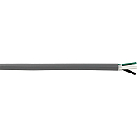 Cobra wire&cable 446-B6G16T30250FT Круглый многожильный луженый медный кабель 16/3 76.2 m Серебристый Grey / Black / White / Green