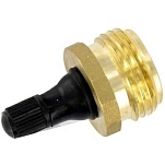 Valterra 800-P23518LFVP Заглушка продувки клапана Золотистый Brass