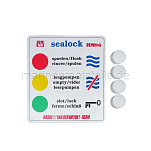 RM69 RM554.4 Крышка болта для основания, белая, Sealock