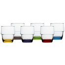 Купить Набор штабелируемых стаканов Marine Business Party 16908Z 280мл 6шт из разноцветного экозена 7ft.ru в интернет магазине Семь Футов