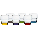 Набор штабелируемых стаканов Marine Business Party 16908Z 280мл 6шт из разноцветного экозена